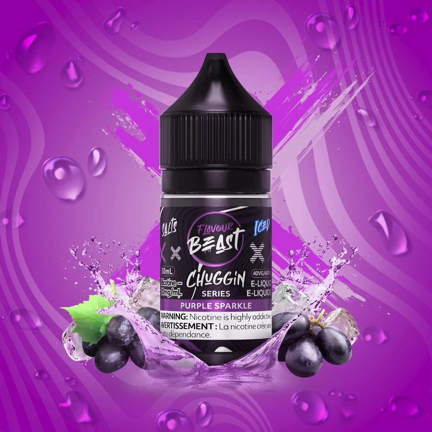 FLAVOUR BEAST 20MG FRUITY G PURPLE GRAPE FRUITY G FRUITY G PURPLE GRAPE FRUITY G FLAVOUR BEAST E-Liquids 12-20mg available at Puff N Pass Vapes in Abbotsford BC