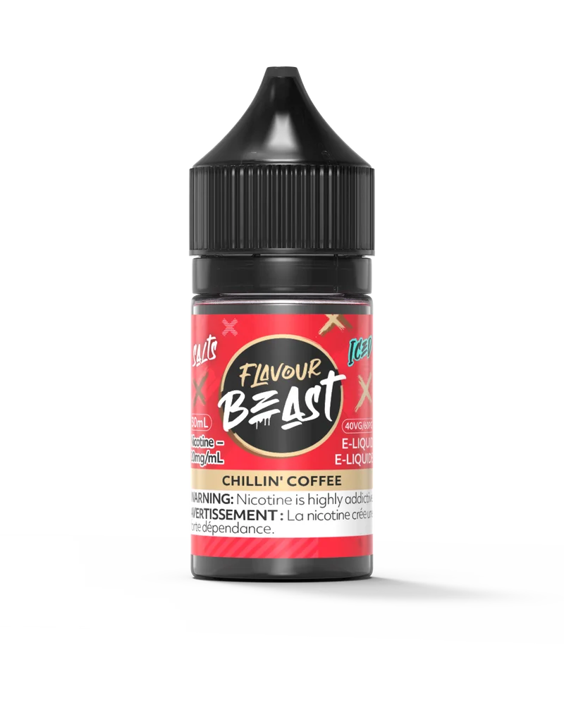 FLAVOUR BEAST 20MG ICED CHILLIN COFFEE ICED CHILLIN COFFEE FLAVOUR BEAST E-Liquids 12-20mg available at Puff N Pass Vapes in Abbotsford BC
