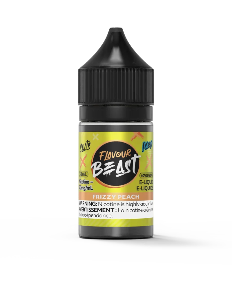 FLAVOUR BEAST 20MG ICED FRIZZY PEACH ICED FRIZZY PEACH FLAVOUR BEAST E-Liquids 12-20mg available at Puff N Pass Vapes in Abbotsford BC