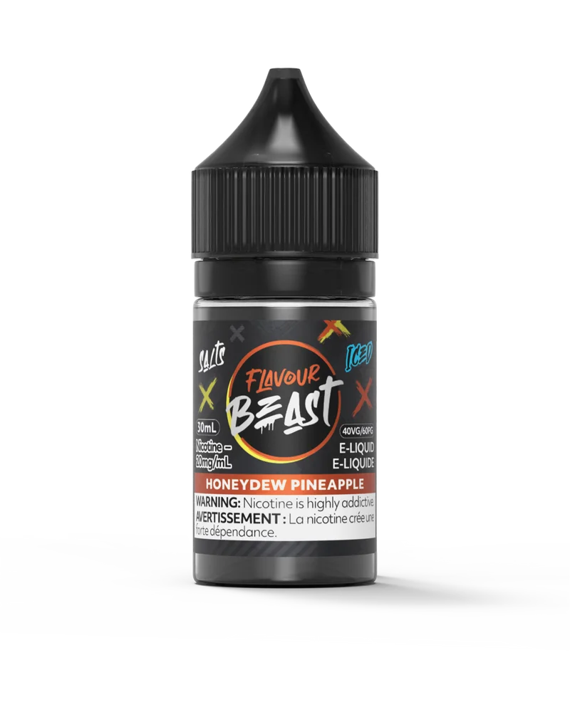 FLAVOUR BEAST 20MG ICED HONEYDEW PINEAPPLE ICED HONEYDEW PINEAPPLE FLAVOUR BEAST E-Liquids 12-20mg available at Puff N Pass Vapes in Abbotsford BC
