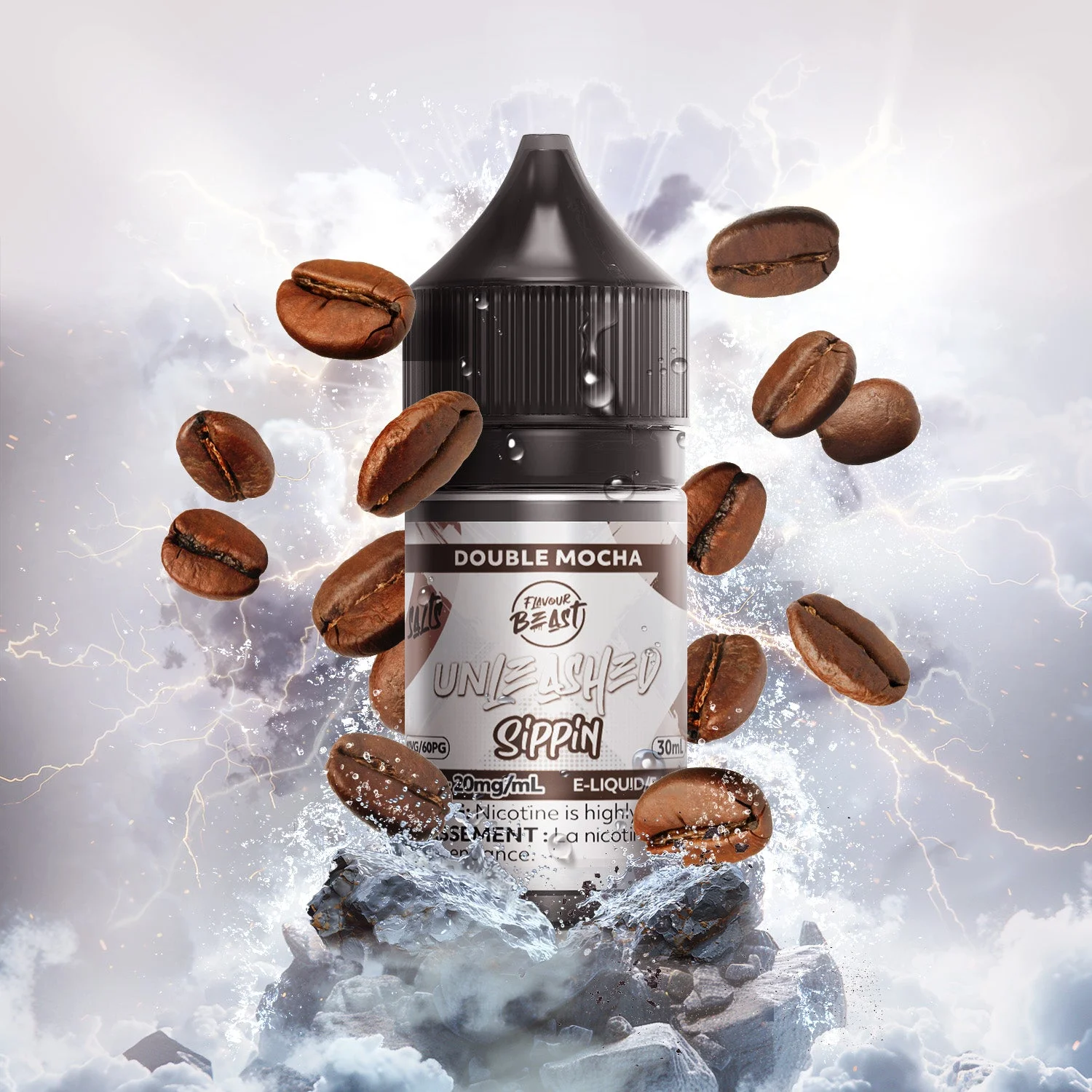 FLAVOUR BEAST 20MG SIPPIN DOUBLE MOCHA SIPPIN DOUBLE MOCHA FLAVOUR BEAST E-Liquids 12-20mg available at Puff N Pass Vapes in Abbotsford BC
