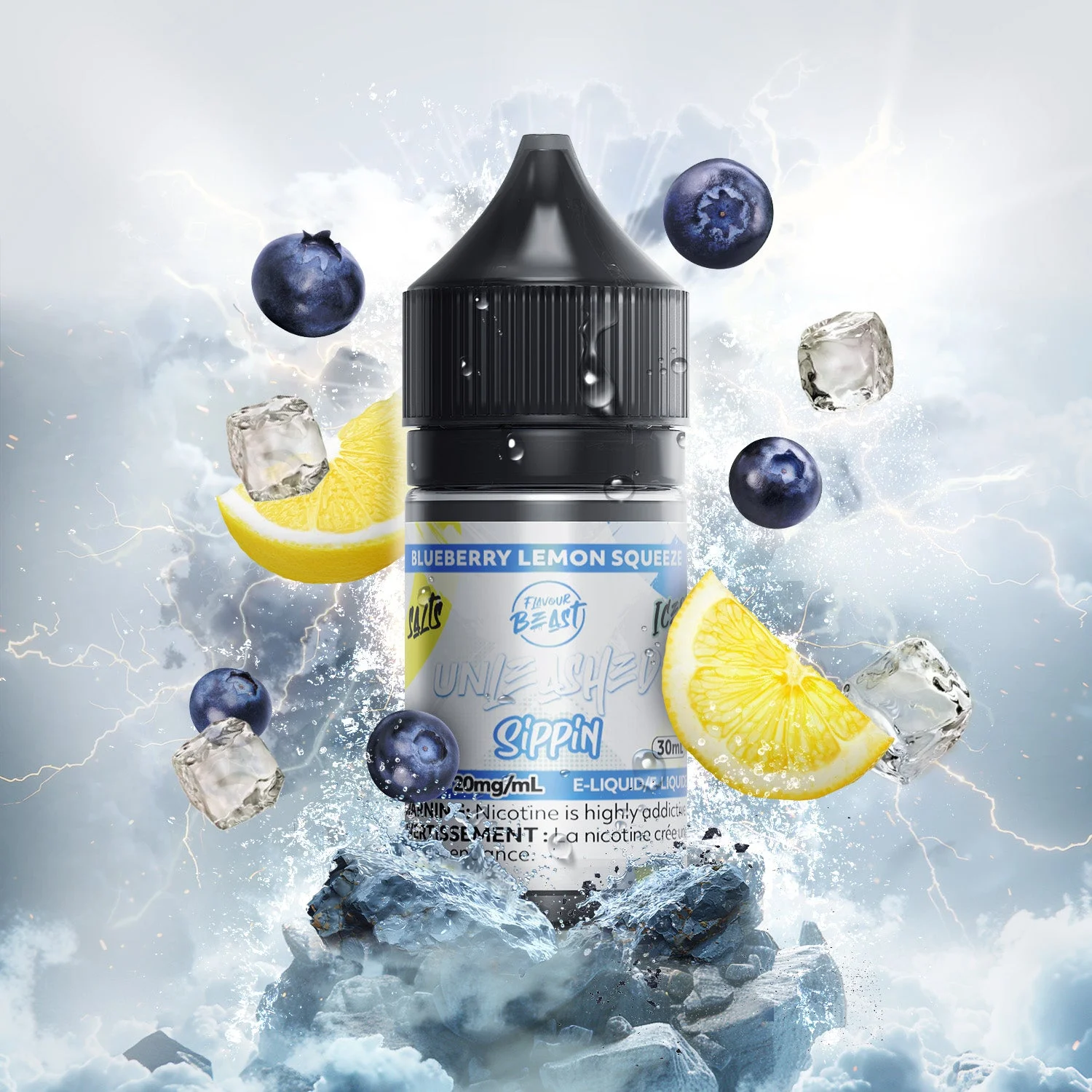 FLAVOUR BEAST 20MG SIPPIN ICED BLUEBERRY LEMON SQUEEZE SIPPIN ICED BLUEBERRY LEMON SQUEEZE FLAVOUR BEAST E-Liquids 12-20mg available at Puff N Pass Vapes in Abbotsford BC