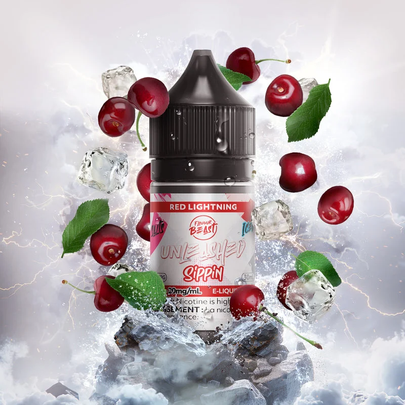 FLAVOUR BEAST 20MG SIPPIN RED LIGHTNING ICED SIPPIN RED LIGHTNING ICED FLAVOUR BEAST E-Liquids 12-20mg available at Puff N Pass Vapes in Abbotsford BC