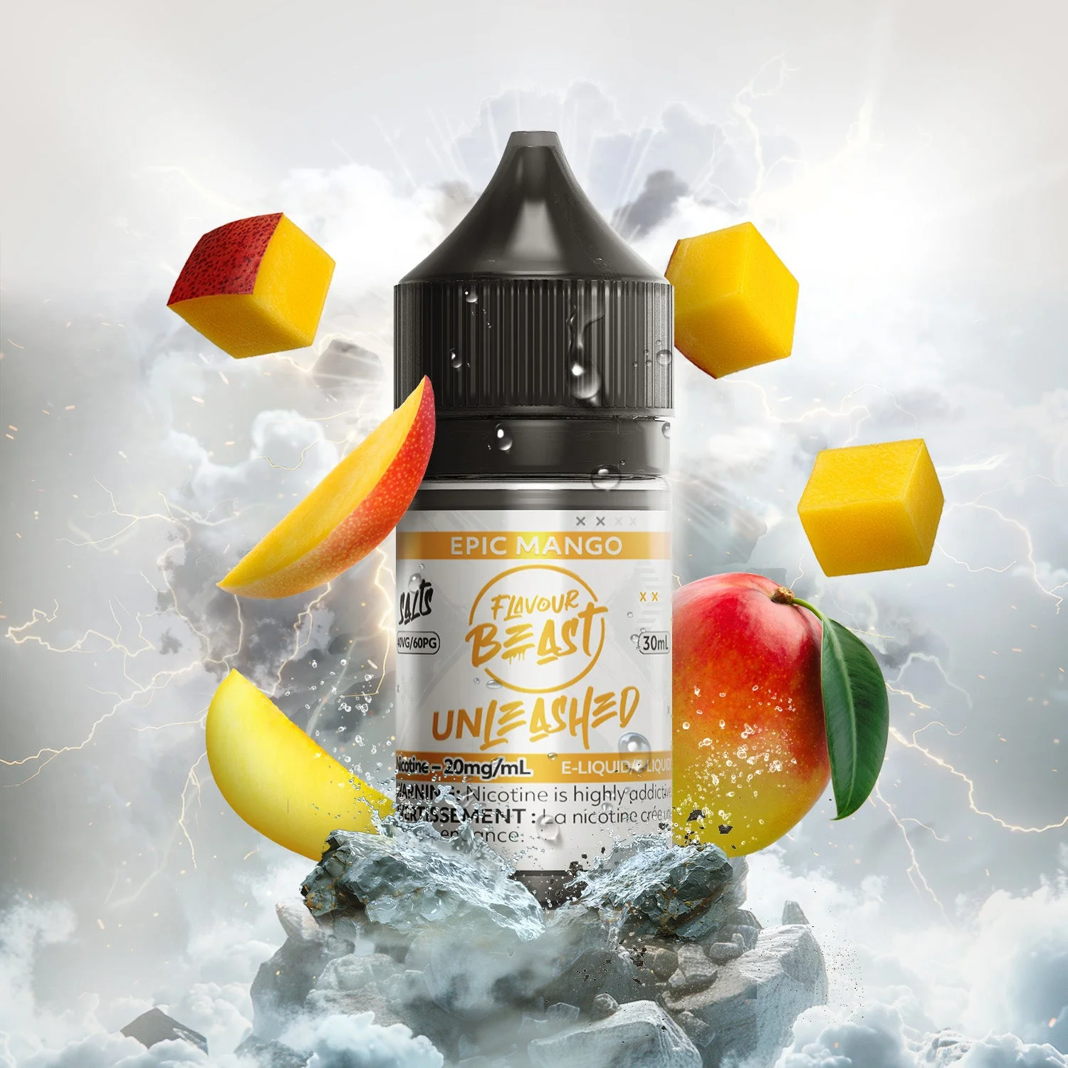 FLAVOUR BEAST 20MG UNLEASHED EPIC MANGO UNLEASHED EPIC MANGO FLAVOUR BEAST E-Liquids 12-20mg available at Puff N Pass Vapes in Abbotsford BC