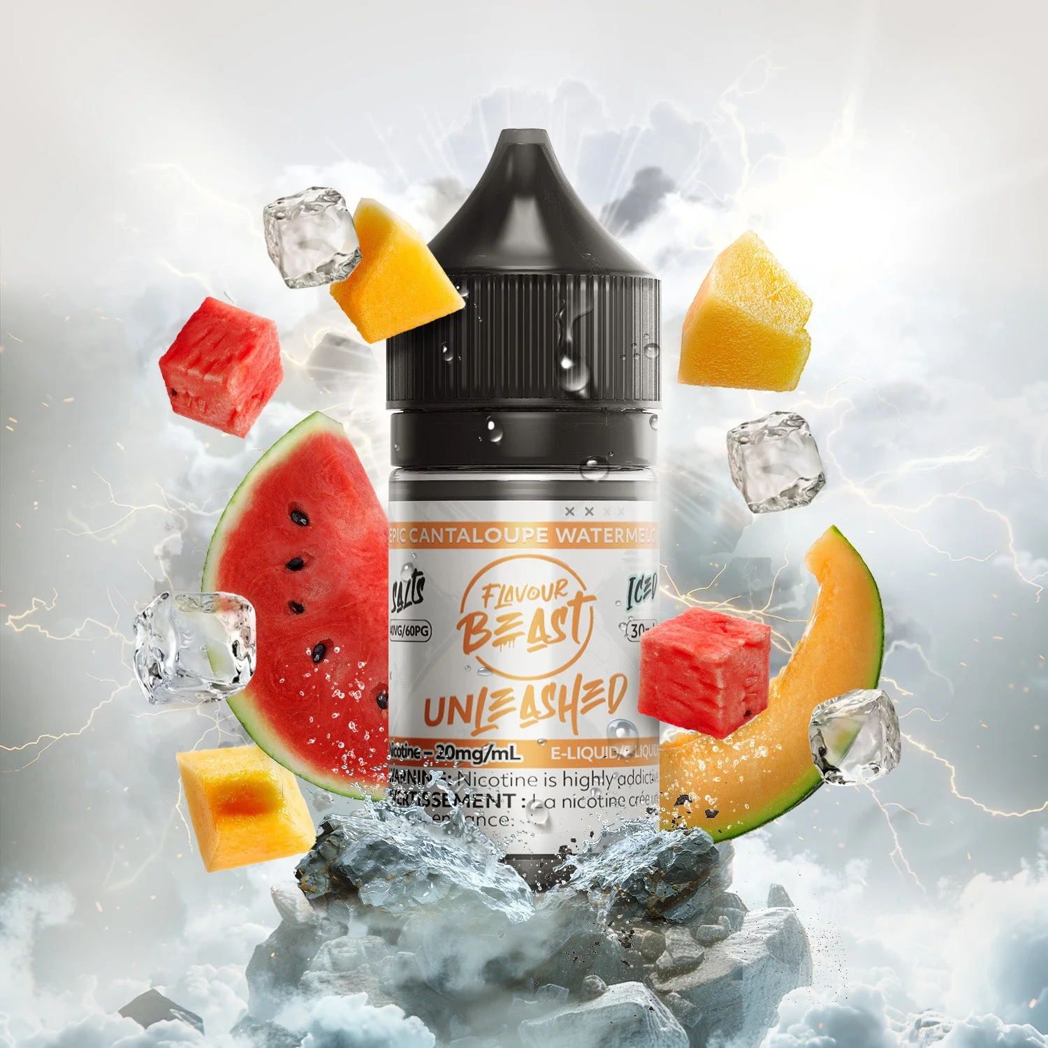 FLAVOUR BEAST 20MG UNLEASHED ICED EPIC CANTALOUPE WATERMELON UNLEASHED ICED EPIC CANTALOUPE WATERMELON FLAVOUR BEAST E-Liquids 12-20mg available at Puff N Pass Vapes in Abbotsford BC