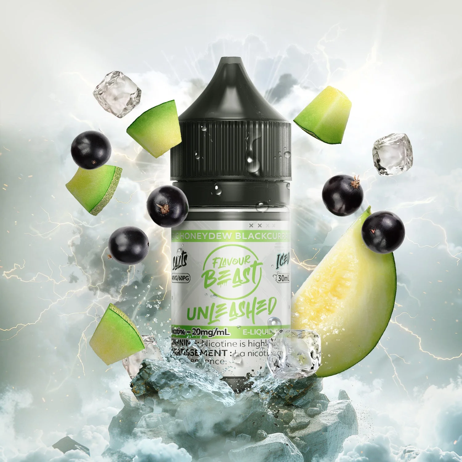FLAVOUR BEAST 20MG UNLEASHED ICED EPIC HONEYDEW BLACKCURRANT UNLEASHED ICED EPIC HONEYDEW BLACKCURRANT FLAVOUR BEAST E-Liquids 12-20mg available at Puff N Pass Vapes in Abbotsford BC