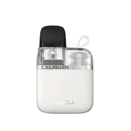 UWELL CALIBURN G3 LITE KOKO PEARKL WHITE LITE KOKO PEARKL WHITE UWELL CALIBURN Refillable Vapes available at Puff N Pass Vapes in Abbotsford BC