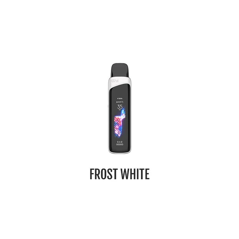 UWELL CALIBURN G4 PRO FROST WHITE FROST WHITE UWELL CALIBURN Refillable Vapes available at Puff N Pass Vapes in Abbotsford BC