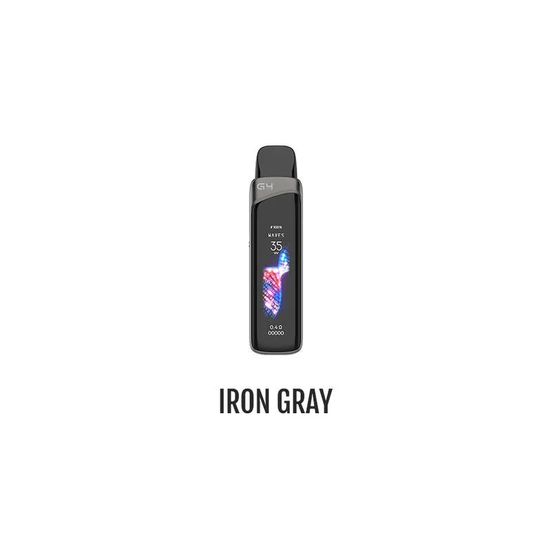 UWELL CALIBURN G4 PRO IRON GRAY IRON GRAY UWELL CALIBURN Refillable Vapes available at Puff N Pass Vapes in Abbotsford BC