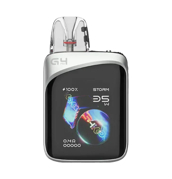 UWELL CALIBURN G4 PRO KOKO MIRROR SILVER KOKO MIRROR SILVER UWELL CALIBURN Refillable Vapes available at Puff N Pass Vapes in Abbotsford BC