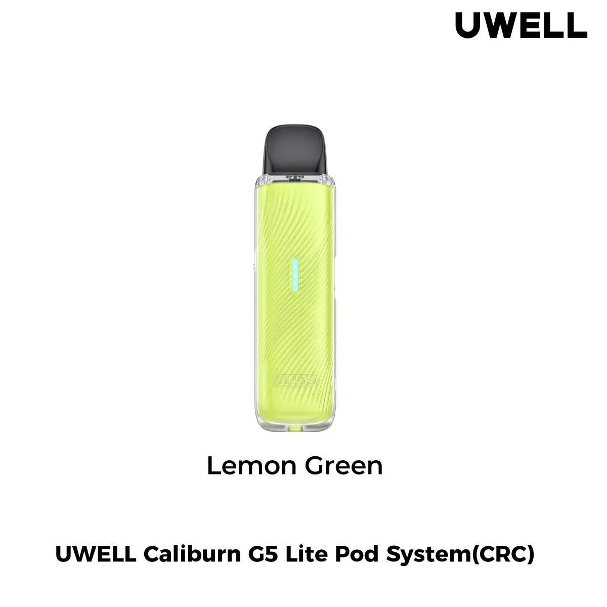 UWELL CALIBURN G5 LITE LEMON GREEN LITE LEMON GREEN UWELL CALIBURN Refillable Vapes available at Puff N Pass Vapes in Abbotsford BC