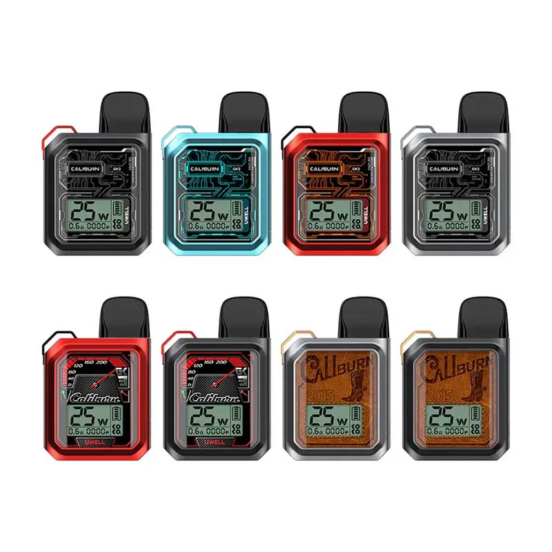UWELL CALIBURN GK3 SILVER SILVER UWELL CALIBURN Refillable Vapes available at Puff N Pass Vapes in Abbotsford BC