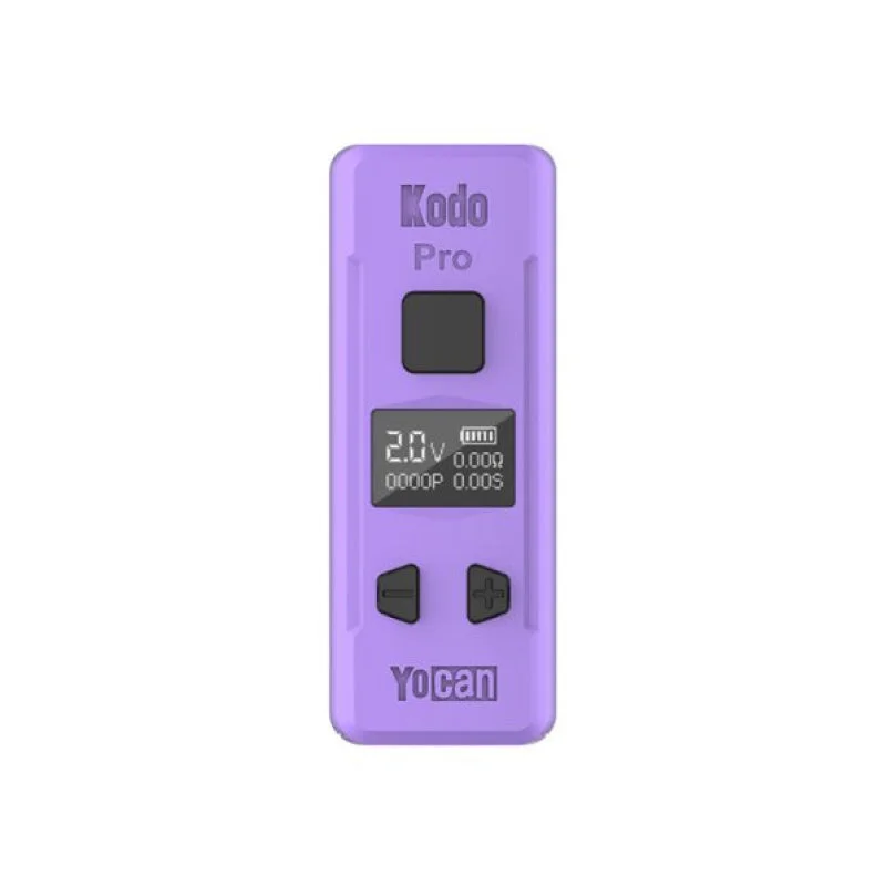 YOCAN KODO PRO X RAY SERIES PURPLE RAY SERIES PURPLE YOCAN KODO 510 Batteries available at Puff N Pass Vapes in Abbotsford BC