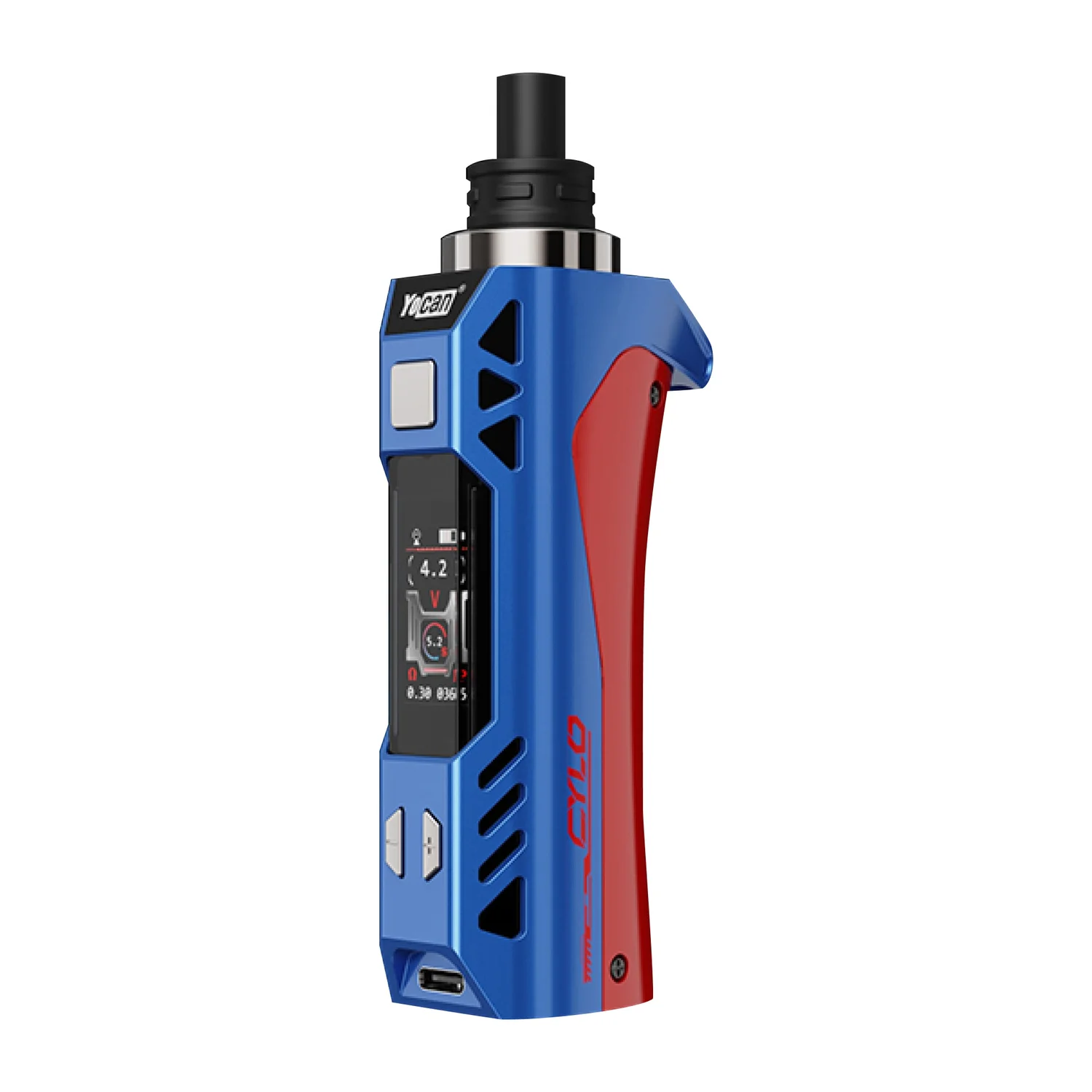 YOCAN CYLO Blue-red BLUERED YOCAN CYLO Yocan HTC available at Puff N Pass Vapes in Abbotsford BC