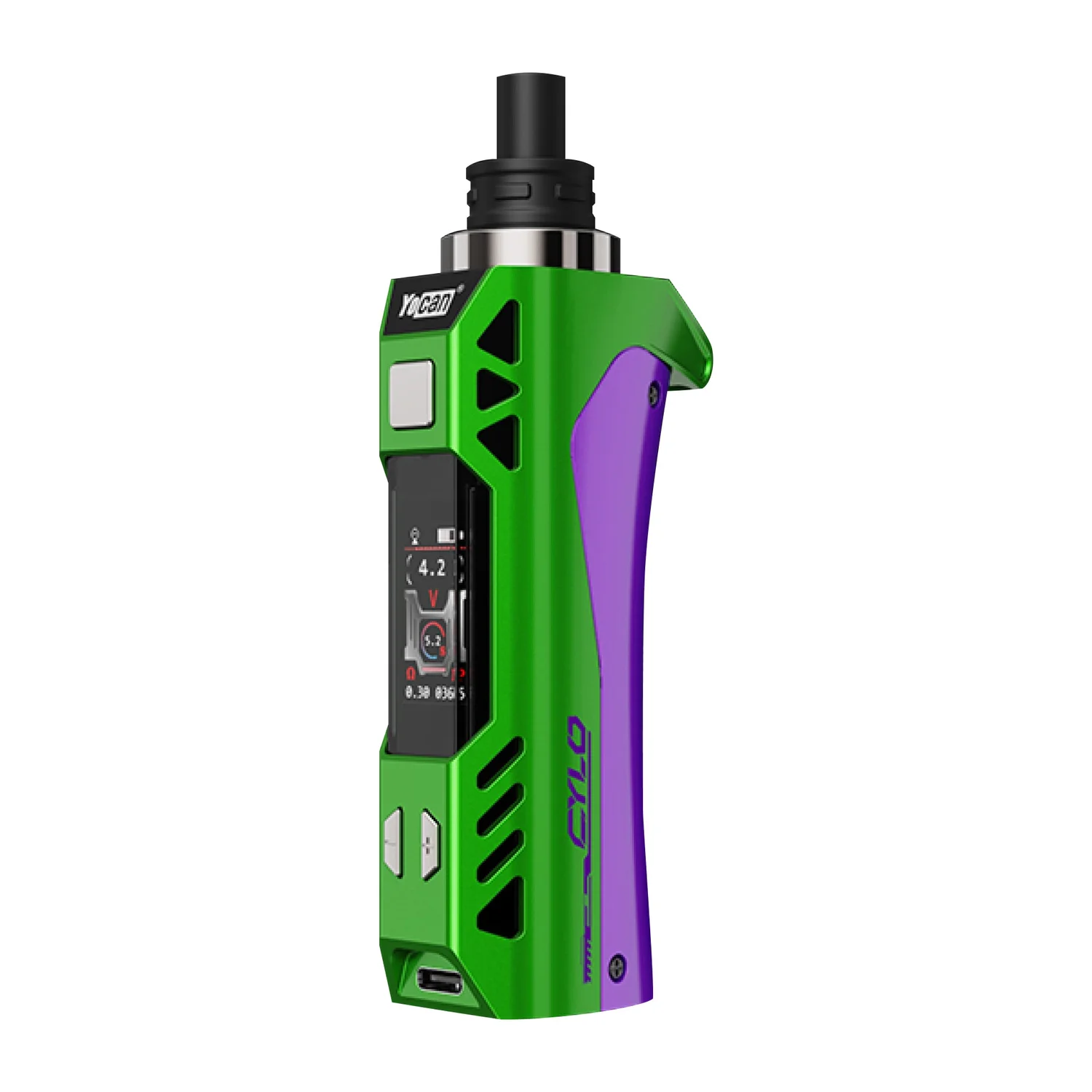 YOCAN CYLO Green-purple GREENPURPLE YOCAN CYLO Yocan HTC available at Puff N Pass Vapes in Abbotsford BC
