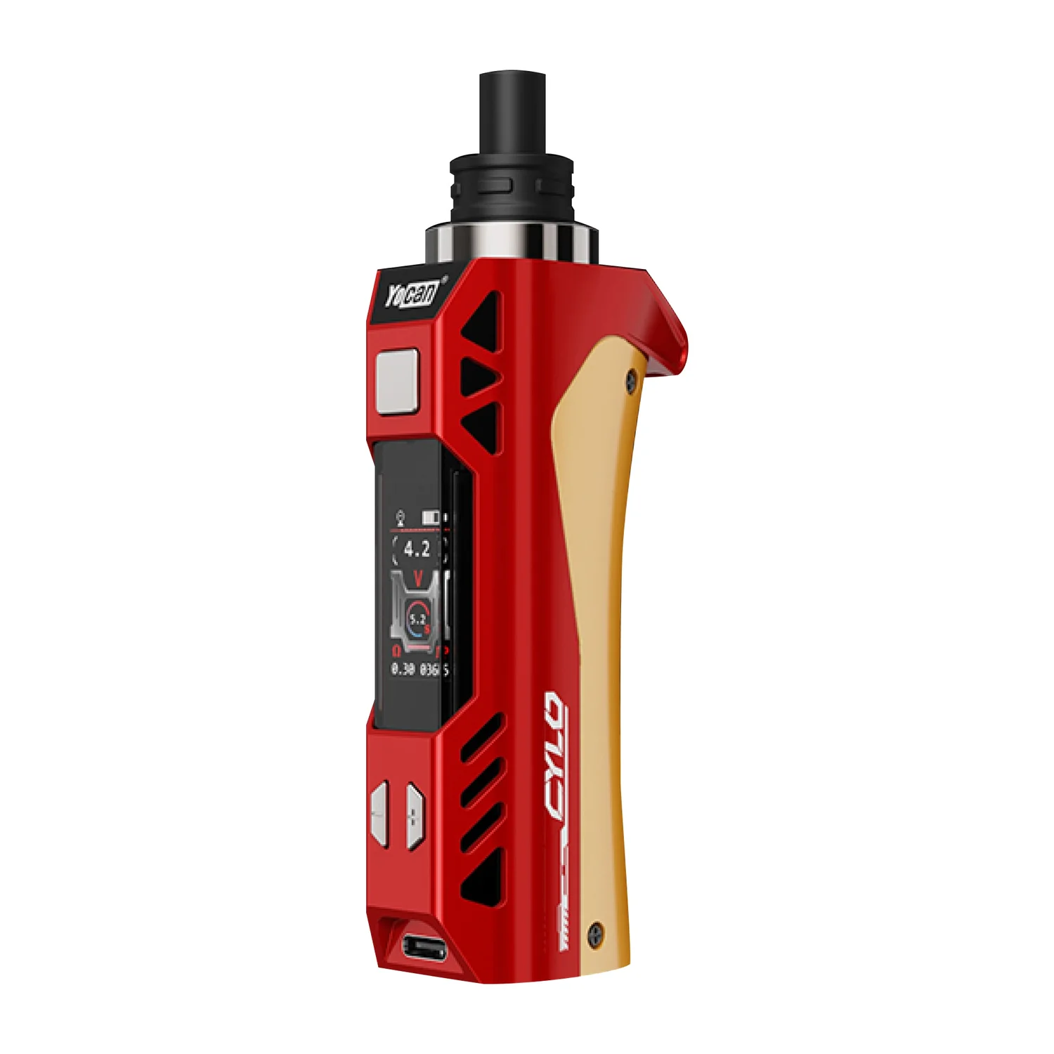 YOCAN CYLO Red-gold REDGOLD YOCAN CYLO Yocan HTC available at Puff N Pass Vapes in Abbotsford BC