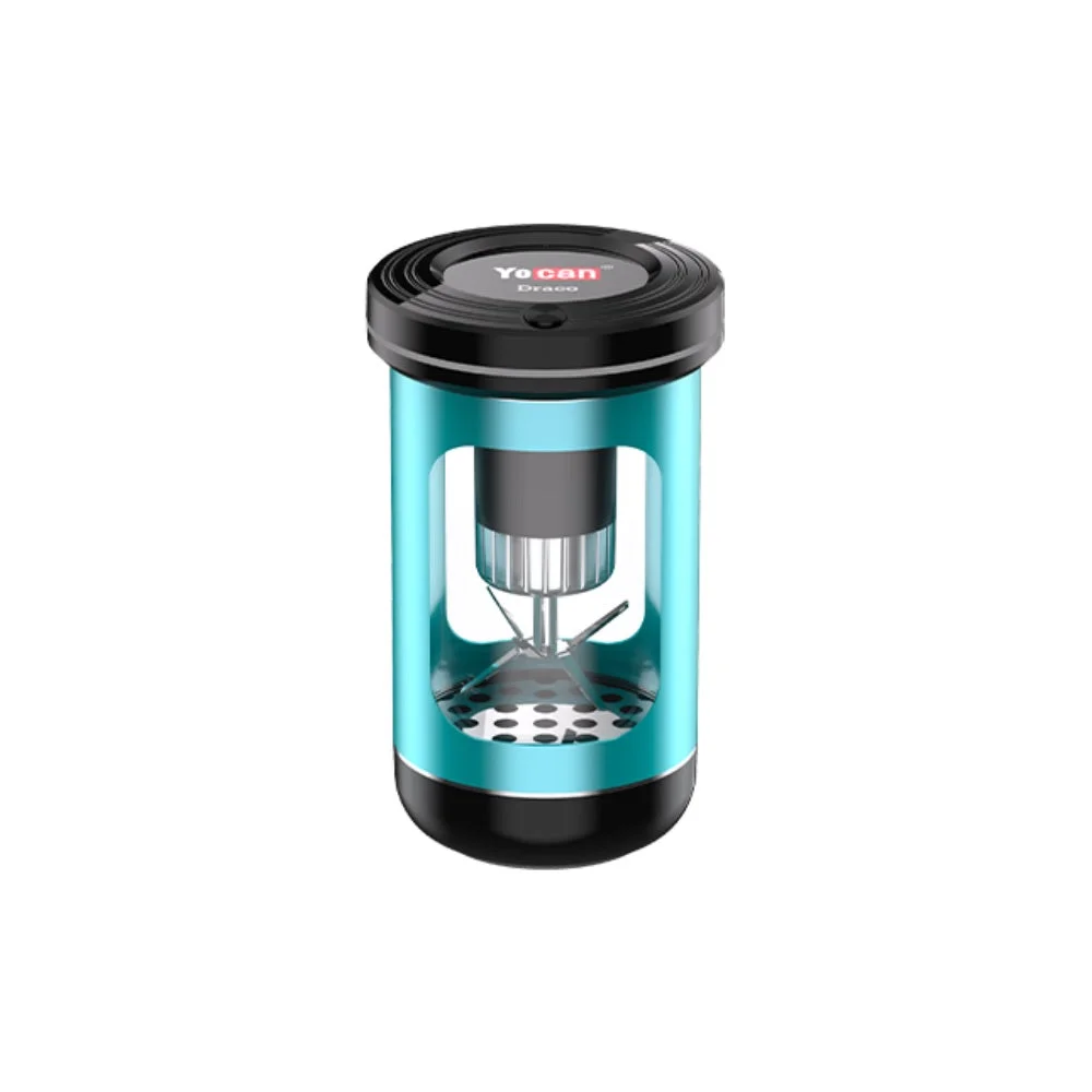 YOCAN DRACO GRINDER TEAL GRINDER TEAL YOCAN DRACO Yocan HTC available at Puff N Pass Vapes in Abbotsford BC