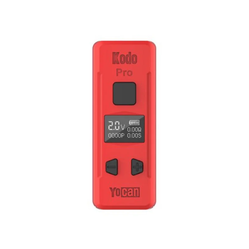 YOCAN KODO PRO BATTERY RED RED YOCAN KODO Yocan HTC available at Puff N Pass Vapes in Abbotsford BC