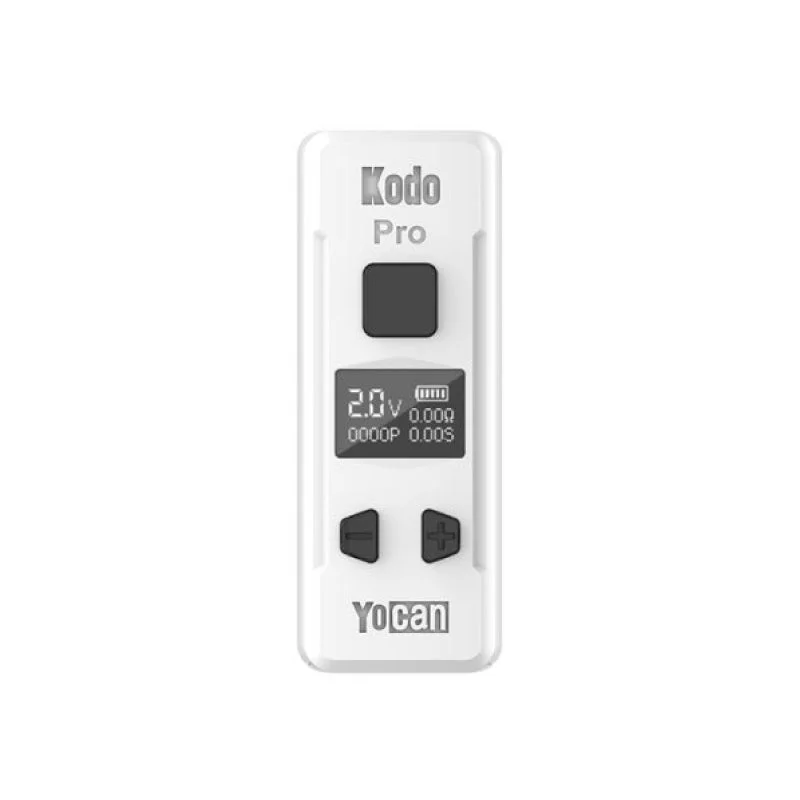 YOCAN KODO PRO BATTERY WHITE WHITE YOCAN KODO Yocan HTC available at Puff N Pass Vapes in Abbotsford BC
