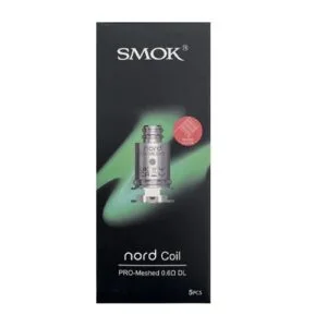 SMOK NORD PRO MESHED 0.6 DL MESHED 0.6 DL SMOK NORD Refillable Vape Pods & Coils available at Puff N Pass Vapes in Abbotsford BC