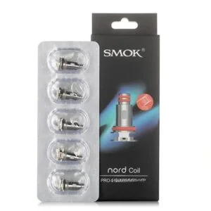 SMOK NORD PRO MESHED 0.9 MTL MESHED 0.9 SMOK NORD Refillable Vape Pods & Coils available at Puff N Pass Vapes in Abbotsford BC