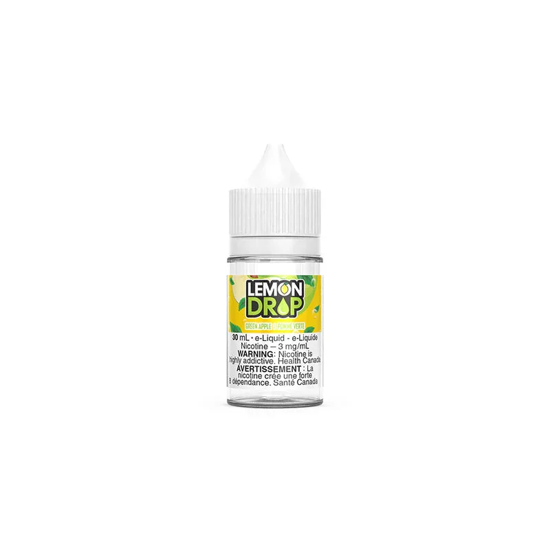 LEMON DROP 3MG GREEN APPLE GREEN APPLE LEMON DROP E-Liquids 0.1-10mg available at Puff N Pass Vapes in Abbotsford BC