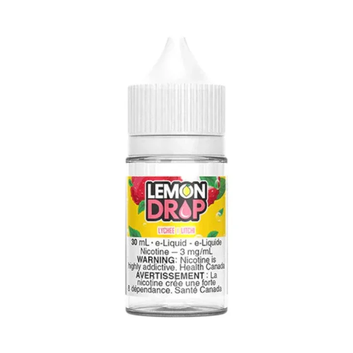 LEMON DROP 3MG LYCHEE LYCHEE LEMON DROP E-Liquids 0.1-10mg available at Puff N Pass Vapes in Abbotsford BC