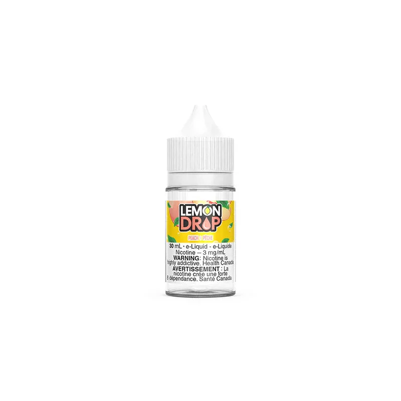 LEMON DROP 3MG PEACH PEACH LEMON DROP E-Liquids 0.1-10mg available at Puff N Pass Vapes in Abbotsford BC