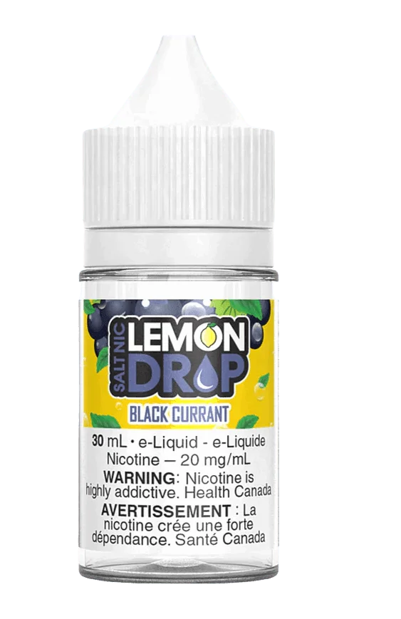 LEMON DROP 20MG BLACK CURRANT BLACK CURRANT LEMON DROP E-Liquids 12-20mg available at Puff N Pass Vapes in Abbotsford BC