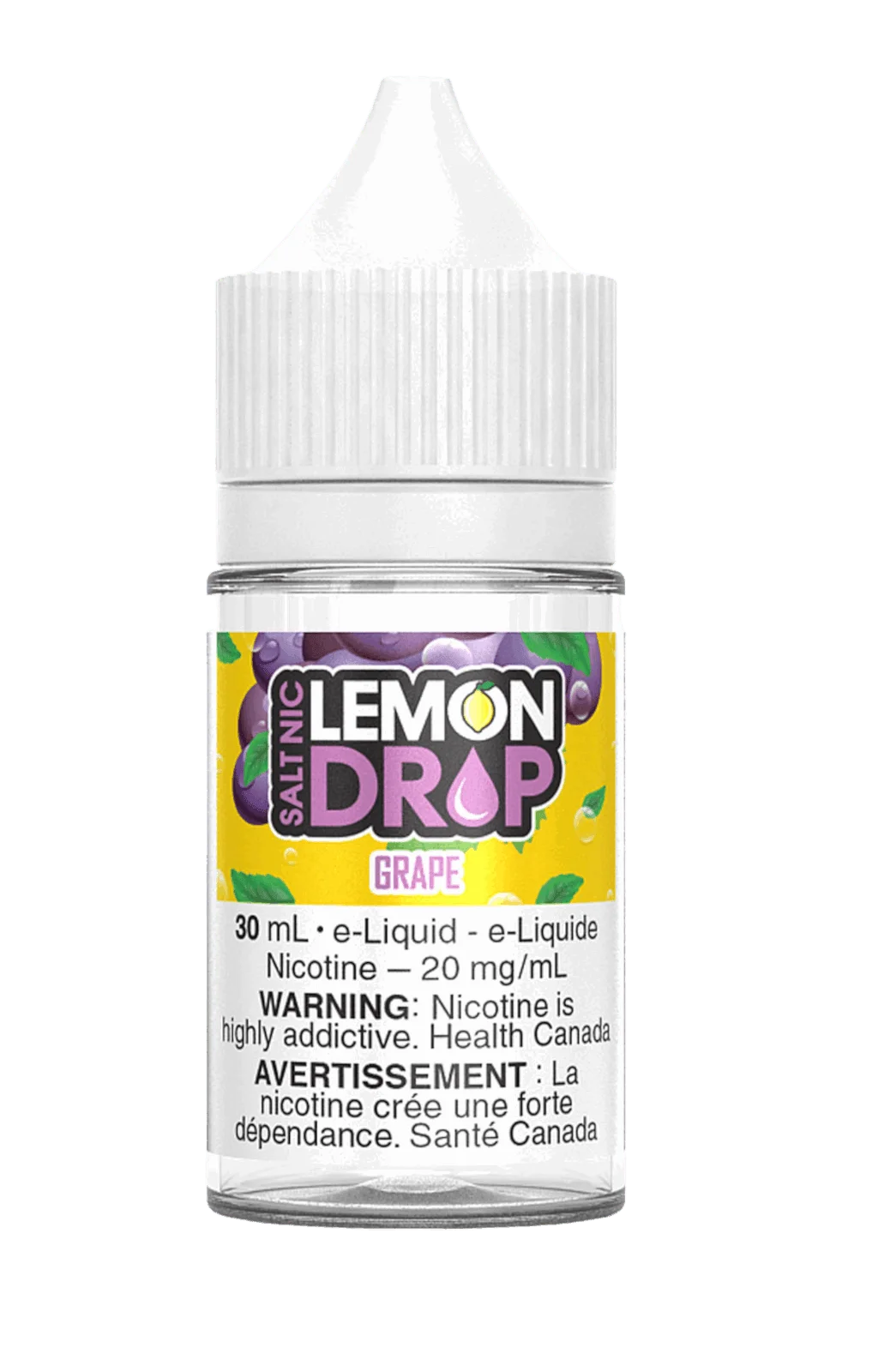 LEMON DROP 20MG GRAPE GRAPE LEMON DROP E-Liquids 12-20mg available at Puff N Pass Vapes in Abbotsford BC
