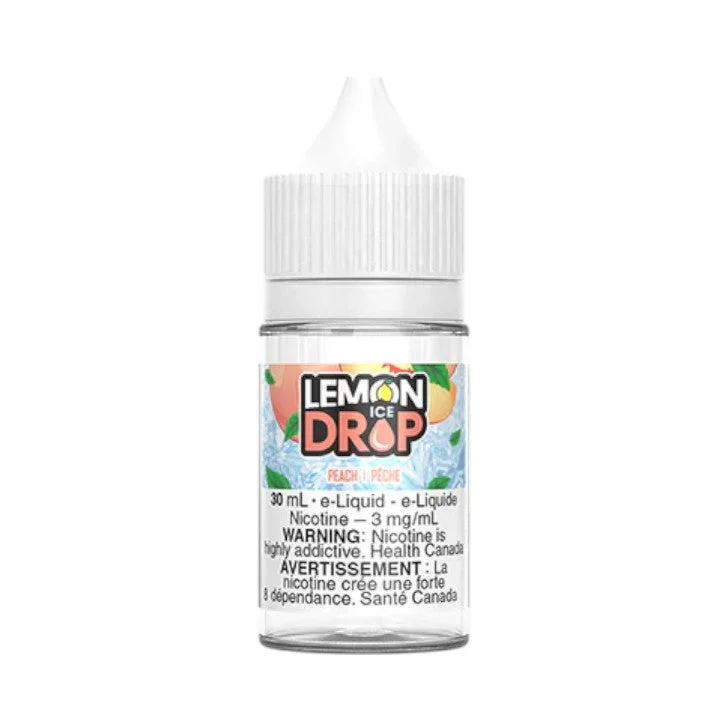 LEMON DROP 20MG ICED PEACH ICED PEACH LEMON DROP E-Liquids 12-20mg available at Puff N Pass Vapes in Abbotsford BC