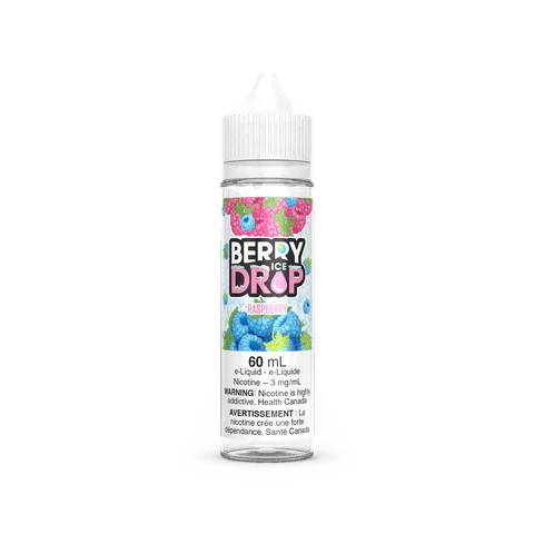 BERRY DROP 20MG RASPBERRY ICE RASPBERRY ICE BERRY DROP E-Liquids 12-20mg available at Puff N Pass Vapes in Abbotsford BC