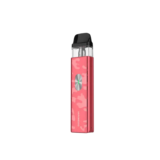 VAPORESSO XROS 4 MINI CAMO RED 4 CAMO RED VAPORESSO XROS Refillable Vapes available at Puff N Pass Vapes in Abbotsford BC