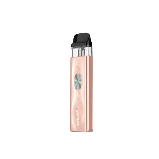 VAPORESSO XROS 4 MINI CHAMPAGNE GOLD 4 CHAMPAGNE GOLD VAPORESSO XROS Refillable Vapes available at Puff N Pass Vapes in Abbotsford BC