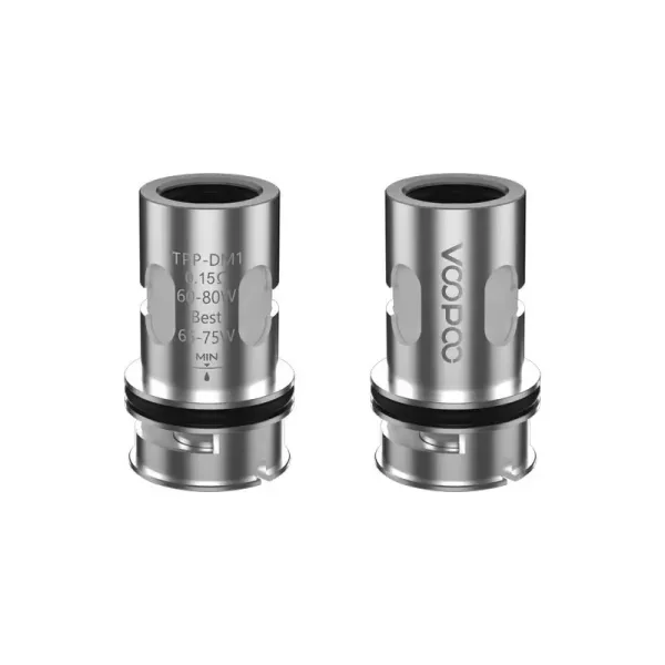 VOOPOO Tpp-dm1 0.15 SINGLES TPPDM1 0.15 Voopoo Refillable Pods & Coils Singles available at Puff N Pass Vapes in Abbotsford BC