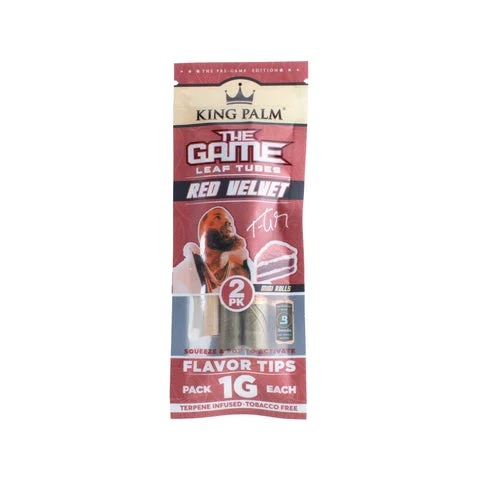 KING PALM BANANA CREAM 2PK BANANA CREAM KING PALM Hemp Wraps & Cones available at Puff N Pass Vapes in Abbotsford BC