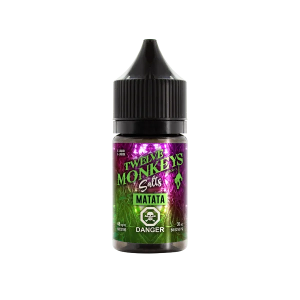 TWELVE MONKEYS 10MG MATATA MATATA TWELVE MONKEYS E-Liquids 0.1-10mg available at Puff N Pass Vapes in Abbotsford BC