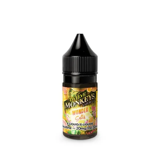 TWELVE MONKEYS 10MG WONDER WONDER TWELVE MONKEYS E-Liquids 0.1-10mg available at Puff N Pass Vapes in Abbotsford BC