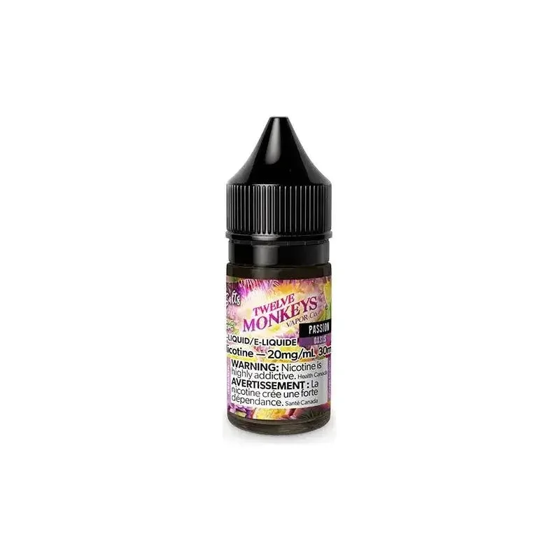 TWELVE MONKEYS 20MG PASSION PASSION TWELVE MONKEYS E-Liquids 12-20mg available at Puff N Pass Vapes in Abbotsford BC