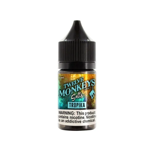 TWELVE MONKEYS 20MG TROPIKA TROPIKA TWELVE MONKEYS E-Liquids 12-20mg available at Puff N Pass Vapes in Abbotsford BC