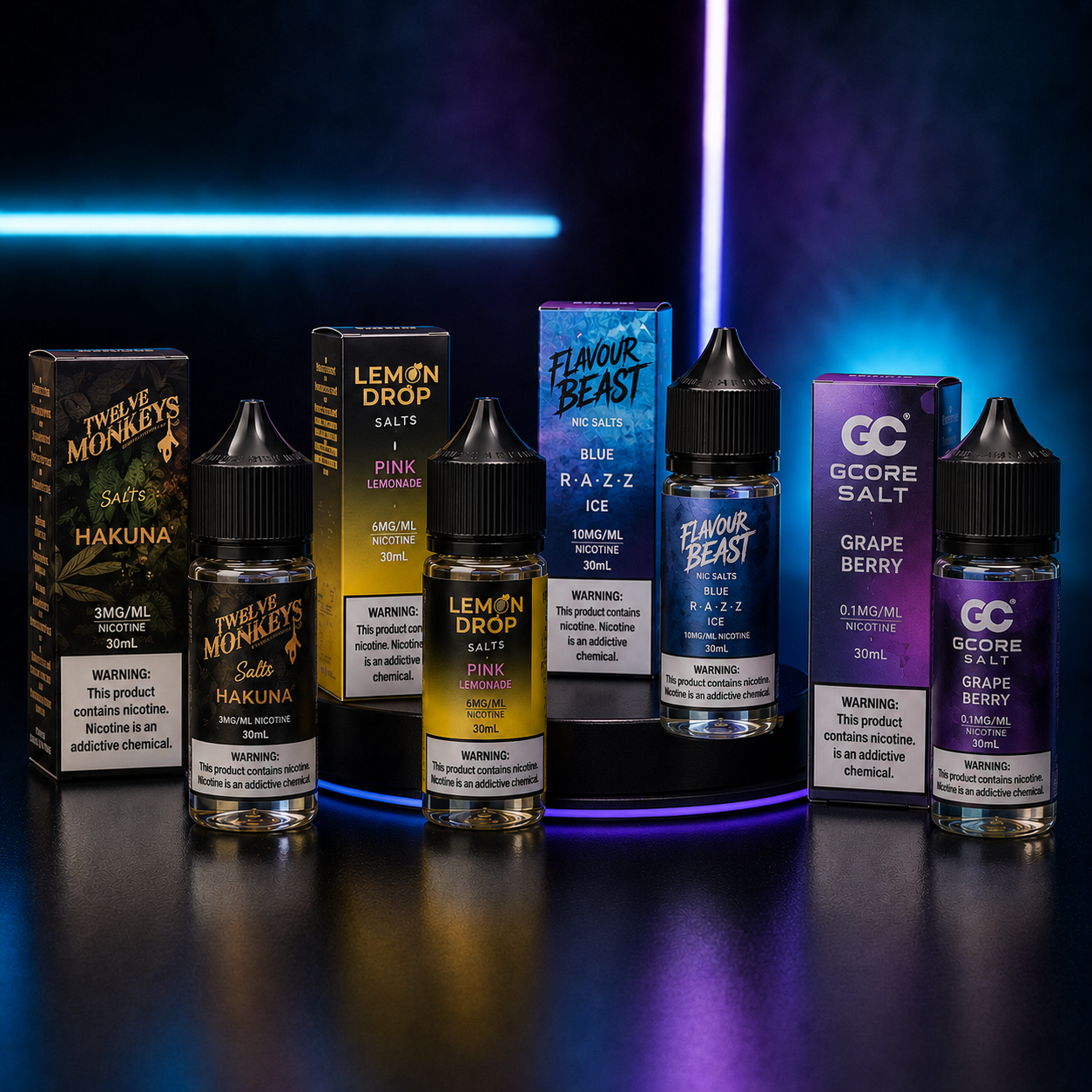 E-Liquids 0.1-10mg