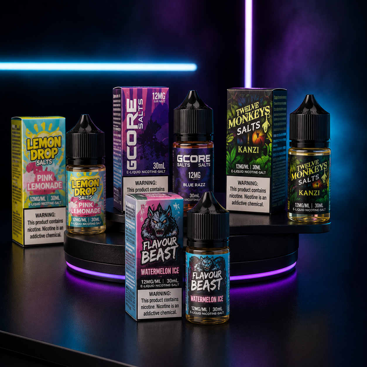 E-Liquids 12-20mg
