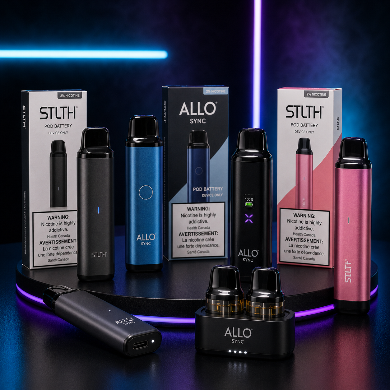 Pre-Filled Pod Batteries