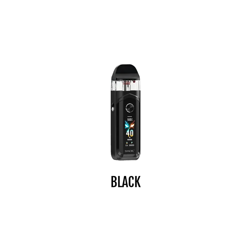 SMOK NORD 6 BLACK 6 BLACK SMOK NORD Refillable Vapes available at Puff N Pass Vapes in Abbotsford BC