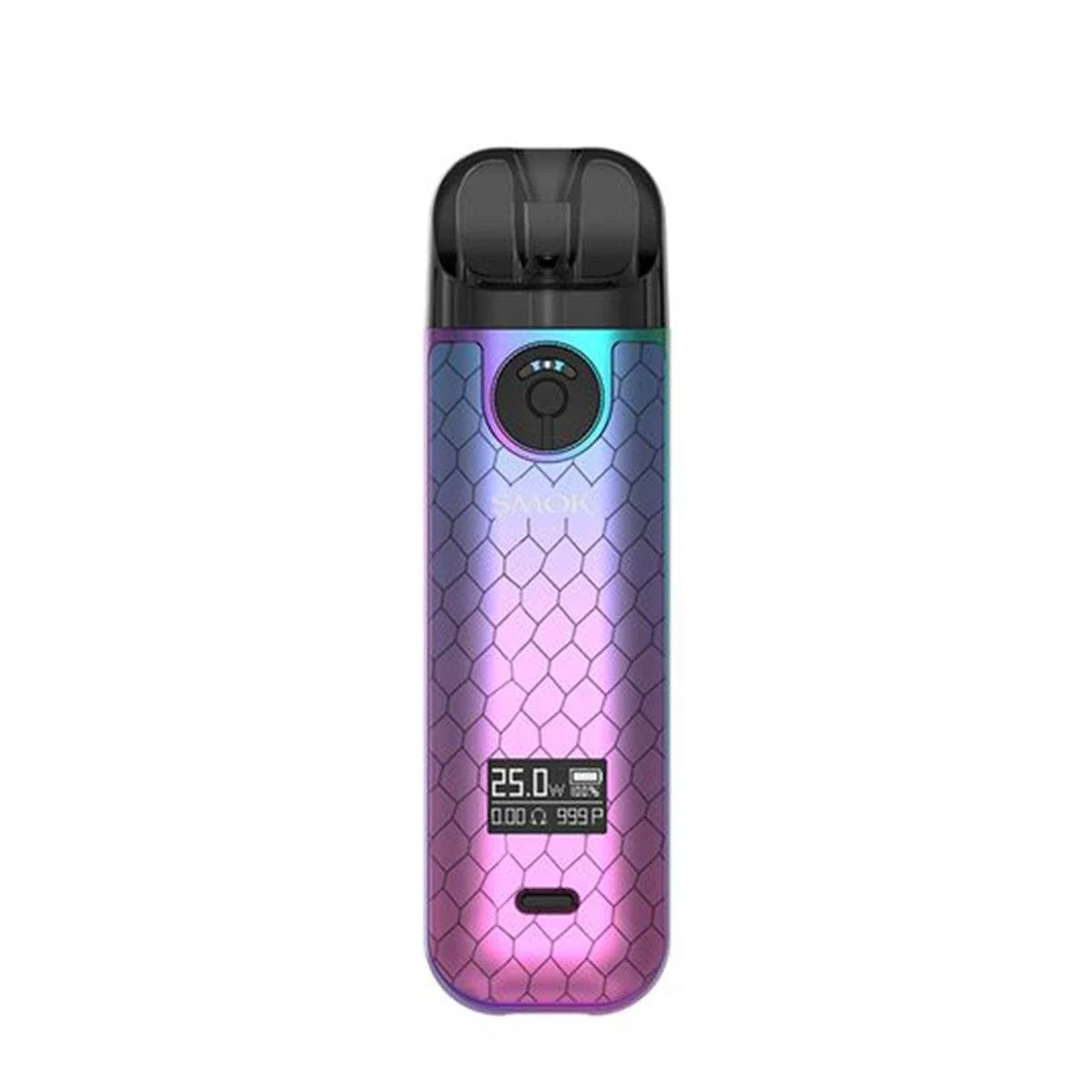 SMOK NOVO 4 CYAN PINK COBRA 4 CYAN PINK COBRA SMOK NOVO Refillable Vapes available at Puff N Pass Vapes in Abbotsford BC