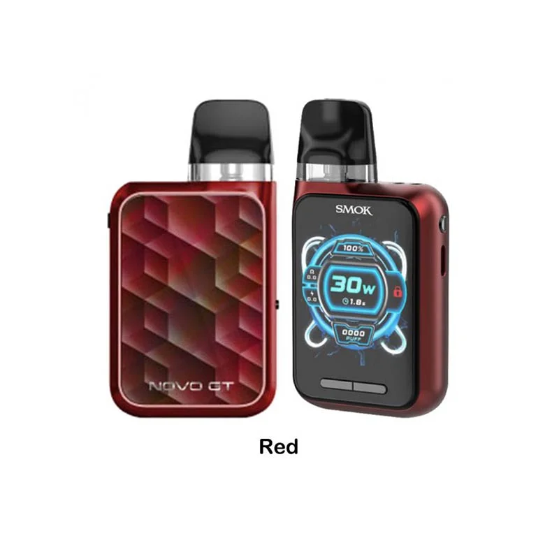 SMOK NOVO GT BOX RED GT BOX RED SMOK NOVO Refillable Vapes available at Puff N Pass Vapes in Abbotsford BC