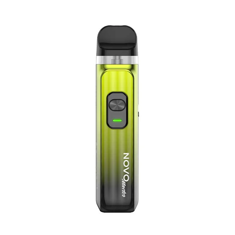 SMOK NOVO MASTER GREEN BLACK GREEN BLACK SMOK NOVO Refillable Vapes available at Puff N Pass Vapes in Abbotsford BC