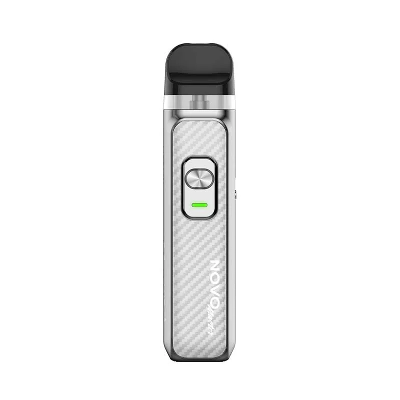 SMOK NOVO MASTER SILVER CARBON FIBER SILVER CARBON FIBER SMOK NOVO Refillable Vapes available at Puff N Pass Vapes in Abbotsford BC