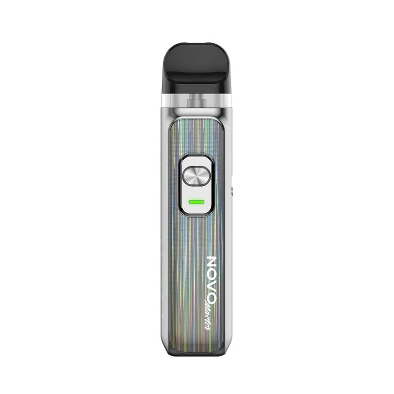 SMOK NOVO MASTER SILVER LASER SILVER LASER SMOK NOVO Refillable Vapes available at Puff N Pass Vapes in Abbotsford BC