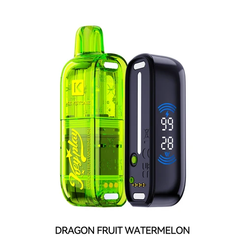 VFEEL KEYPLAY DRAGONFRUIT WATERMELON DRAGONFRUIT WATERMELON VFEEL KEYPLAY Disposable Vapes available at Puff N Pass Vapes in Abbotsford BC